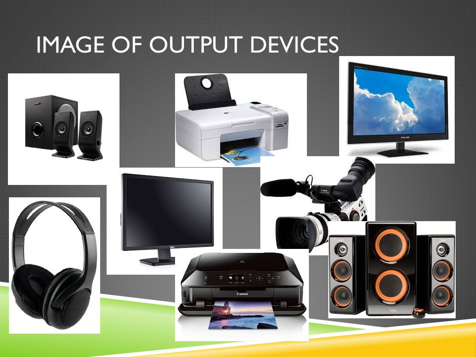 What is the difference between an input and output device?